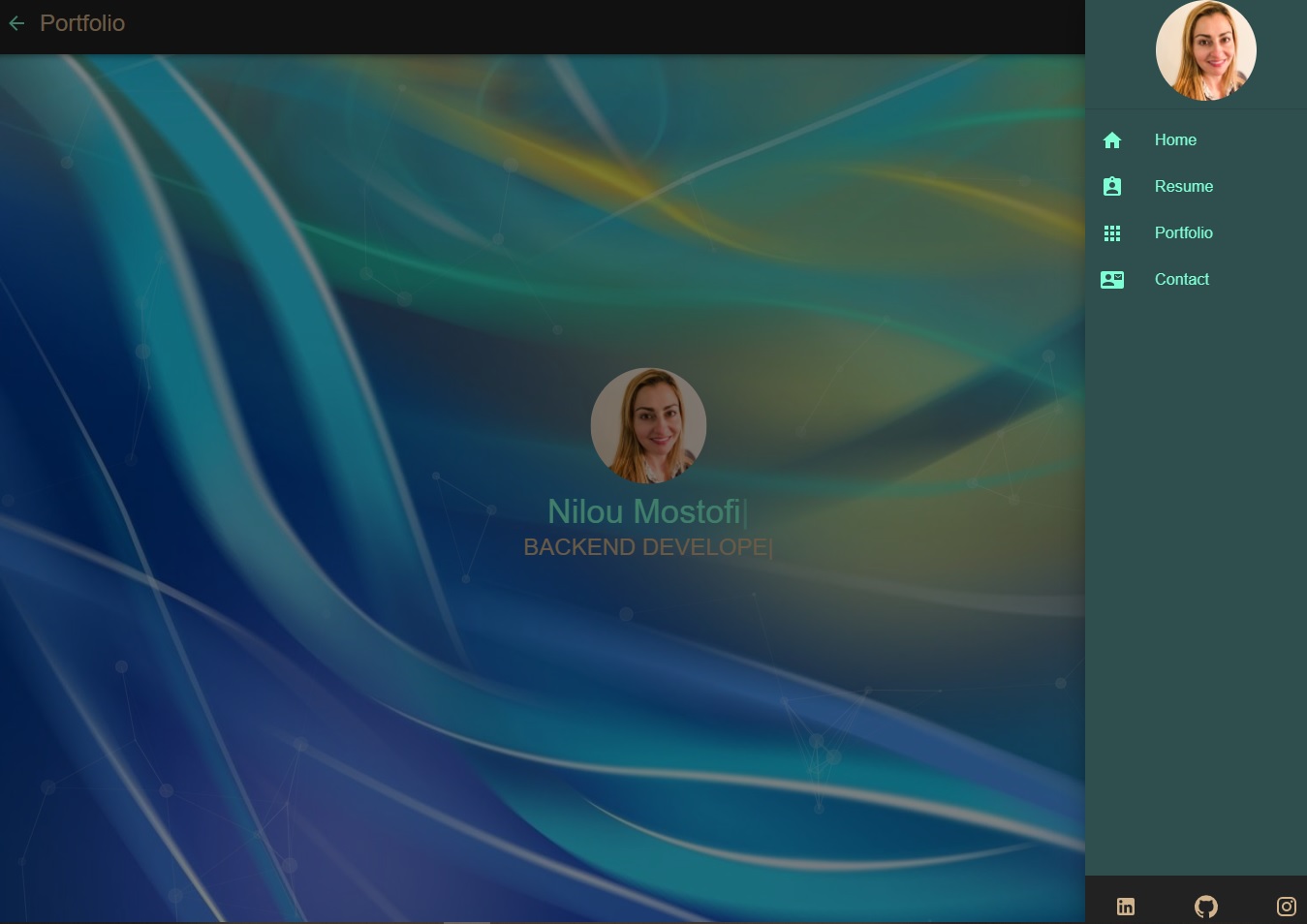React Github Portfolio Image